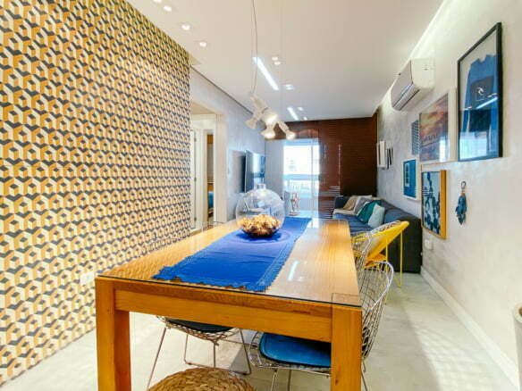 Apartamento decorado a Venda no Residencial Piemax Boqueirão cidade de Praia Grande/SP