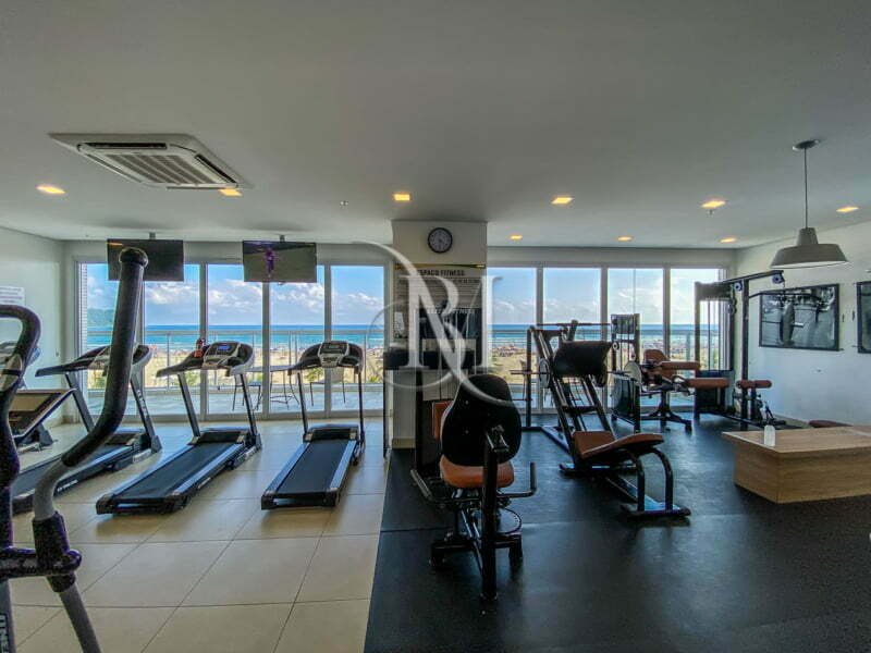 foto da academia do condomínio Jardim Do Mar - Boqueirão, Praia Grande